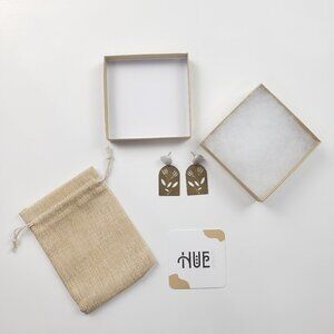 HueClay Co. Daisy Polymer Clay Handmade Bohemian Earrings